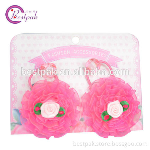 new style sheer ribbon hair accessories for small kids